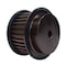 B&B Manufacturing 36-8MX36-6FS6, Timing Pulley, Steel, Black Oxide,  36-8MX36-6FS6 - alternate 1